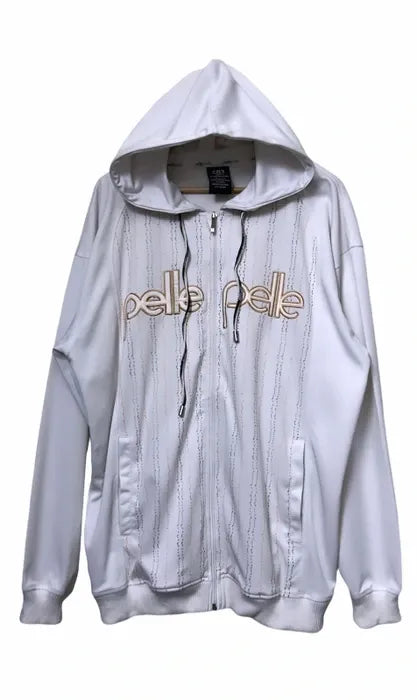 Pelle Pelle Womens Jogging White Hoodie image 0