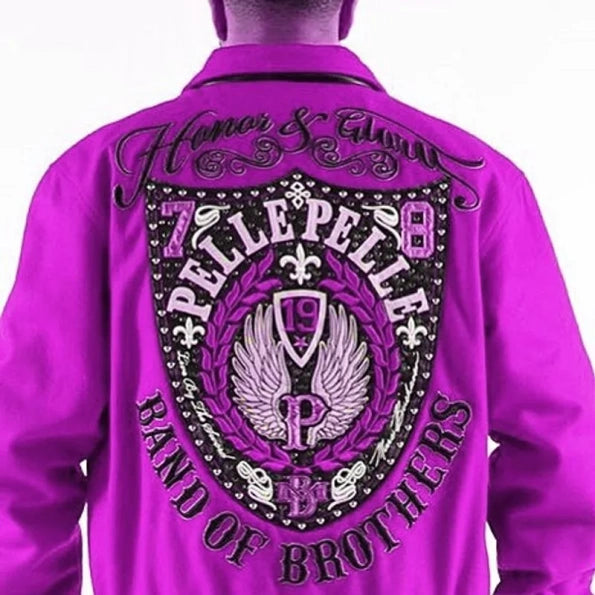 Pelle Pelle Band of Brothers Light Purple Jacket image 0