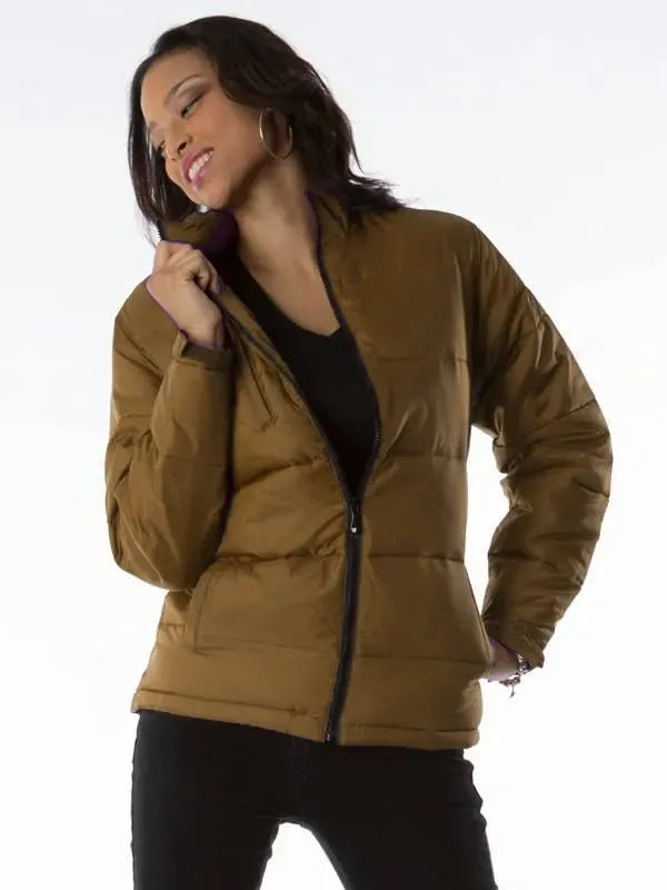 Pelle Pelle Womens Brown Puffer Jacket image 0