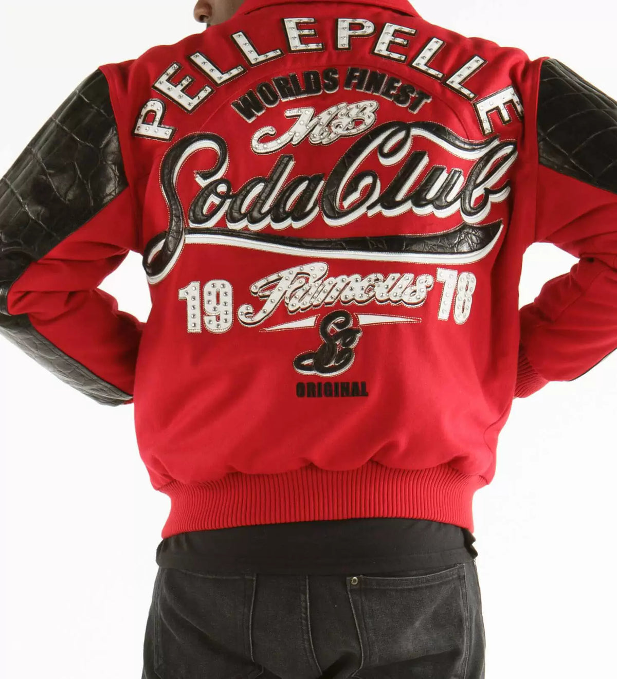 Pelle Pelle Red Blouson Soda Club 1978 Jacket image 1