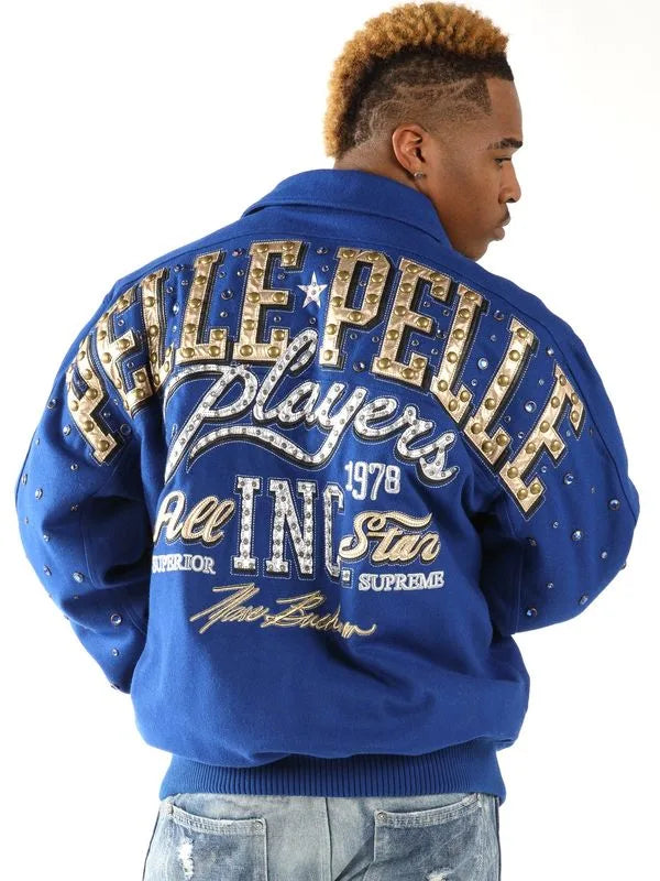 Pelle Pelle Player All Star Blue Jacket image 1