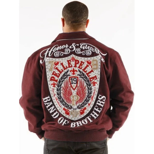 Pelle Pelle Band of Brothers Brown Jacket image 0