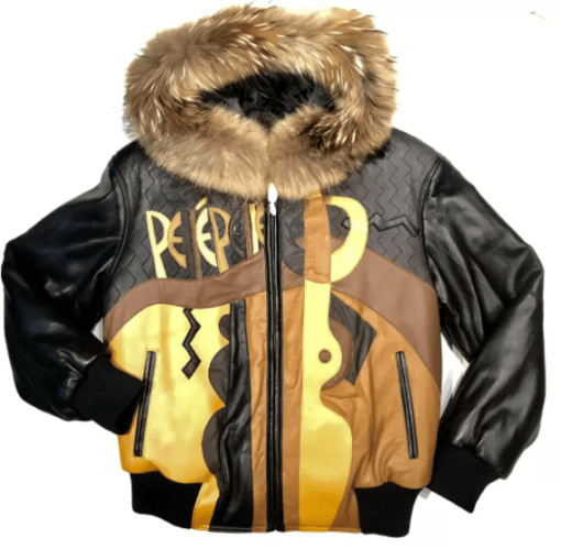 Pelle Pelle PICASSO Burnish Hooded Leather Jacket image 0
