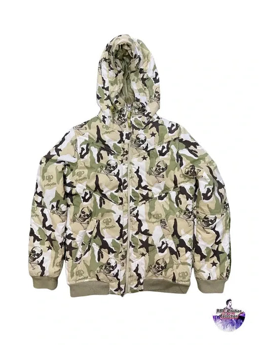 Pelle Pelle Skeleton Designer Puffer Jacket image 0