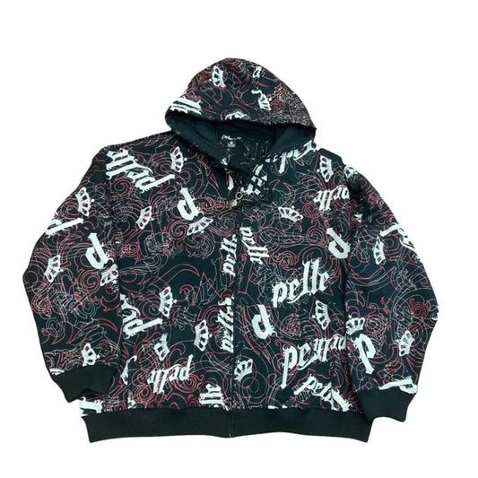 Vintage Pelle Pelle Full Zip Hoodie Varsity Jacket image 0