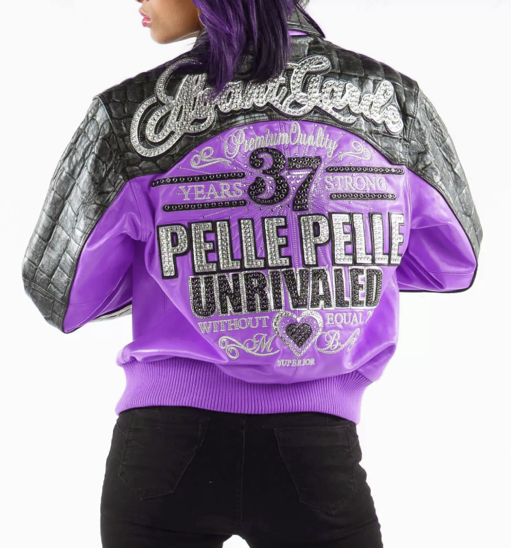 Pelle Pelle Avant Garde Purple 37 Years Strong Jacket image 0