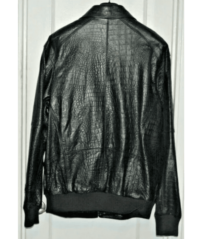 Pelle Pelle Mens Marc Buchanan Alligator Leather Jacket image 1