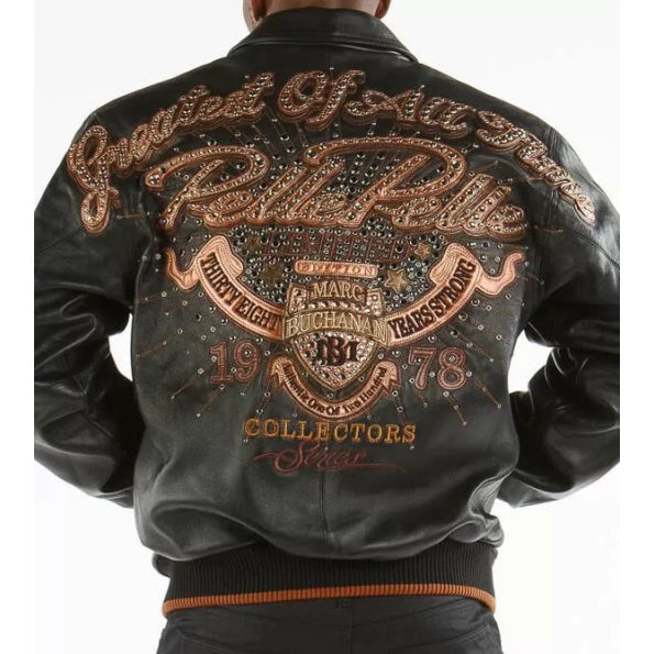 Pelle Pelle Greatest of All Time Leather Jacket image 1