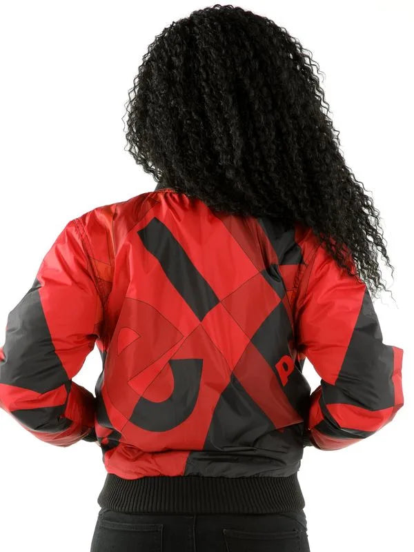Pelle Pelle Womens Red Bomber Jacket image 1