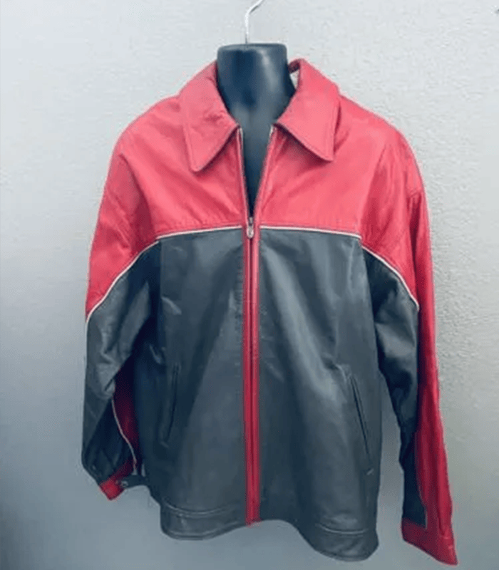 Pelle Pelle Mens Racing Leather Red Jacket image 0