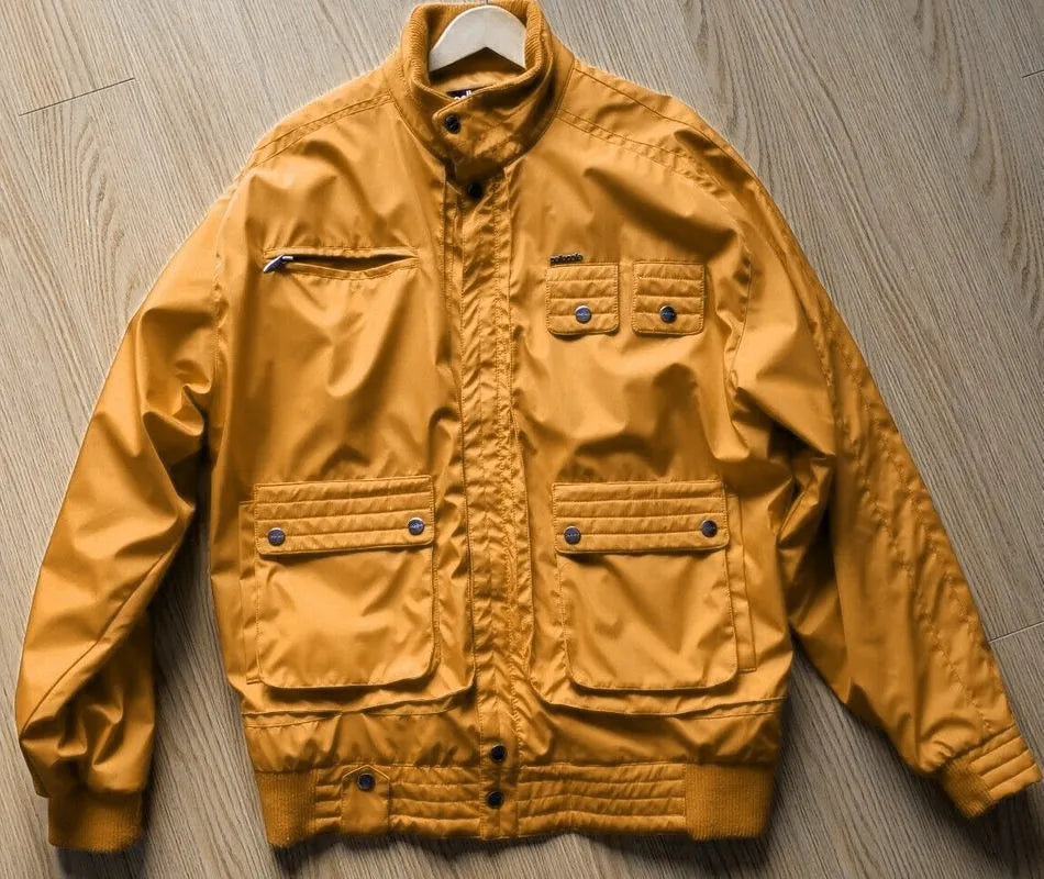 Pelle Pelle Mens Mustard Winter Jacket image 0