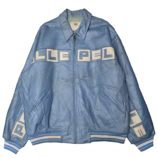Vintage Pelle Pelle Big Logo Leather Jacket image 0