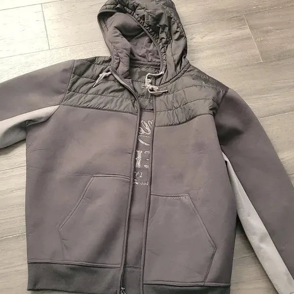 Pelle Pelle Gray Hoodie Jacket image 0