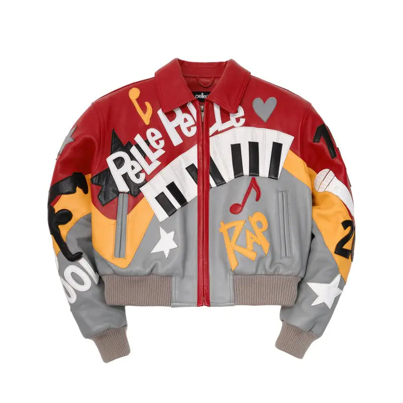 Pelle Pelle 50 Years Of Hip Hop Womens Crop Jacket image 0
