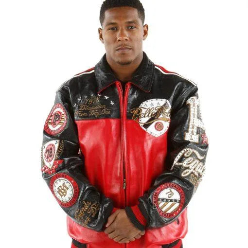 Pelle Pelle Red Revolution Cabernet Leather Jacket image 0
