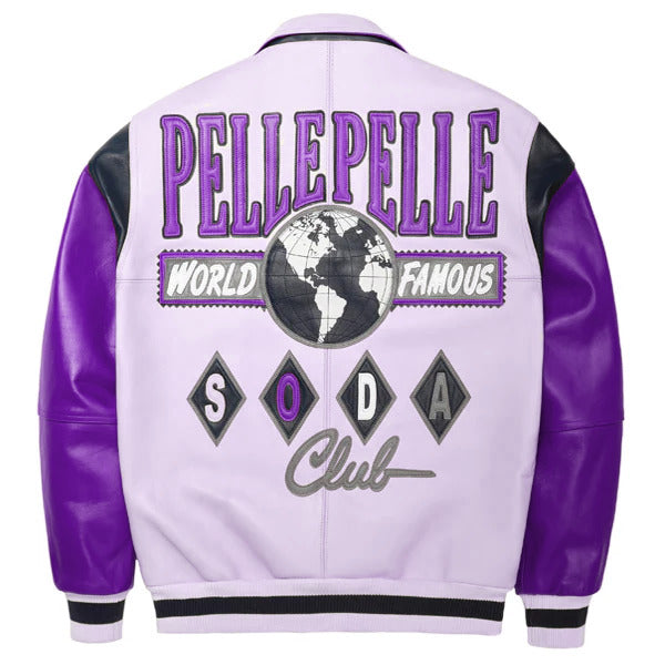 Pelle Pelle World Famous Dark Purple Plush Jacket image 0