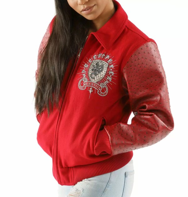 Pelle Pelle Ladies Red Immortal Worldwide Revolution Jacket image 0