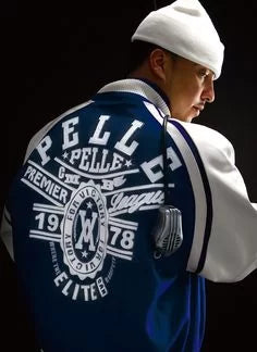 Pelle Pelle French Montana Elite Blue Jacket image 0