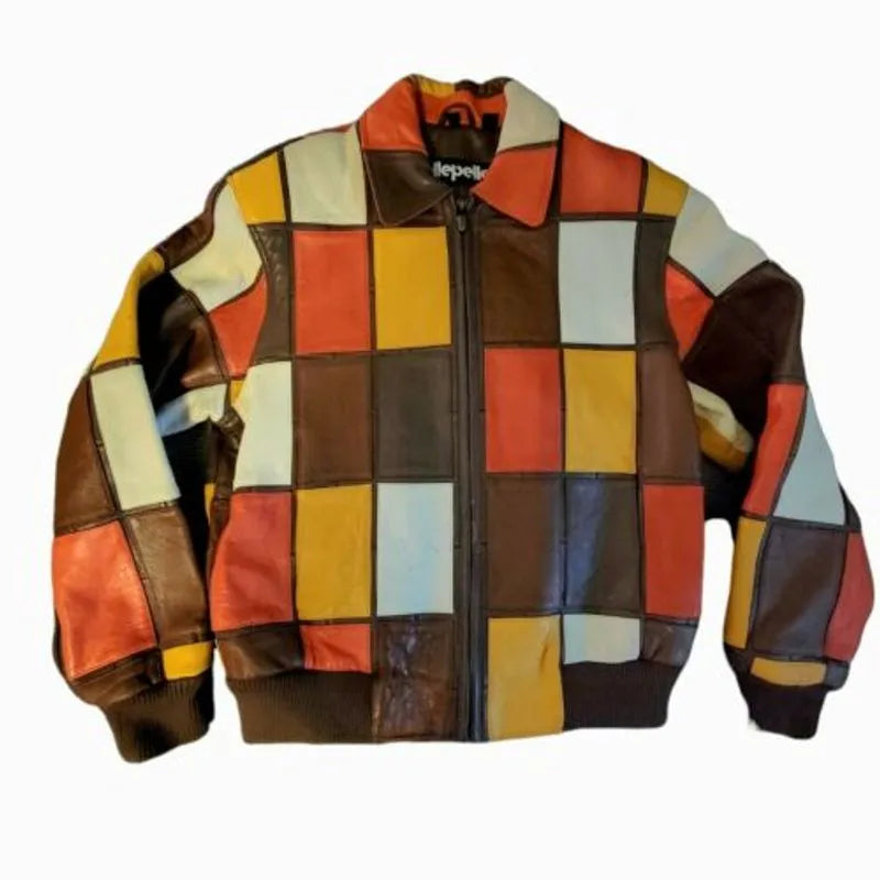 Vintage Pelle Pelle Multi Leather Jacket image 0
