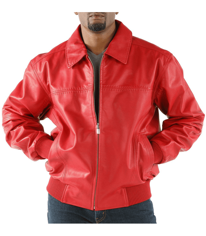 Pelle Pelle Butter Soft Red Leather Jacket image 0