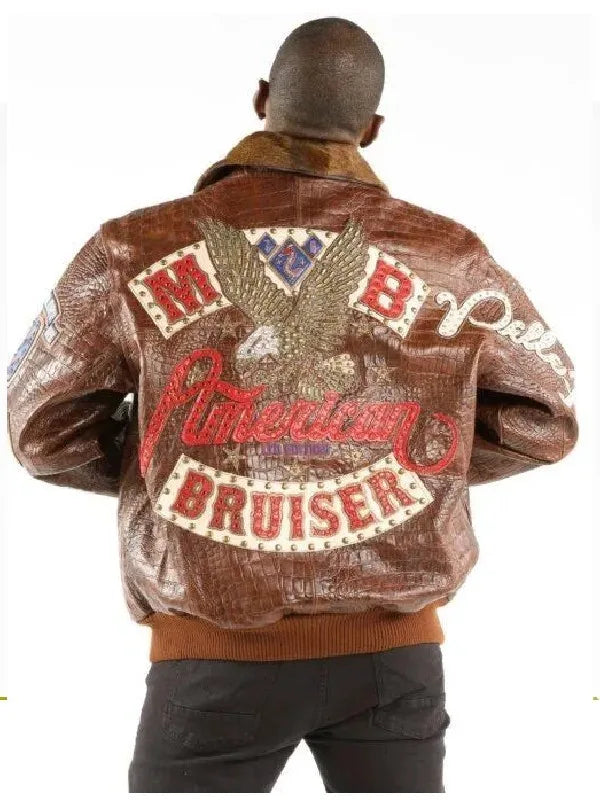 Pelle Pelle American Bruiser Brown Jacket image 1