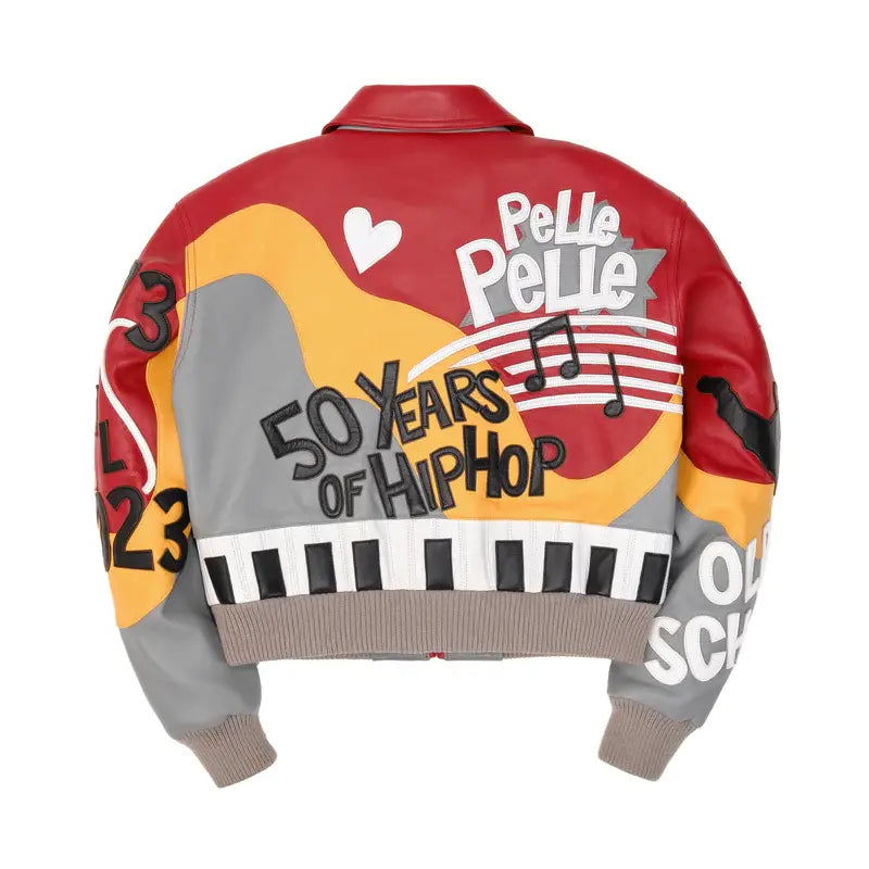 Pelle Pelle 50 Years Of Hip Hop Womens Crop Jacket image 1