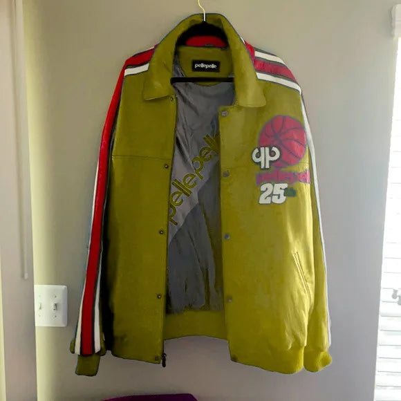 Pelle Pelle Vintage Basketball Olive Jacket image 0