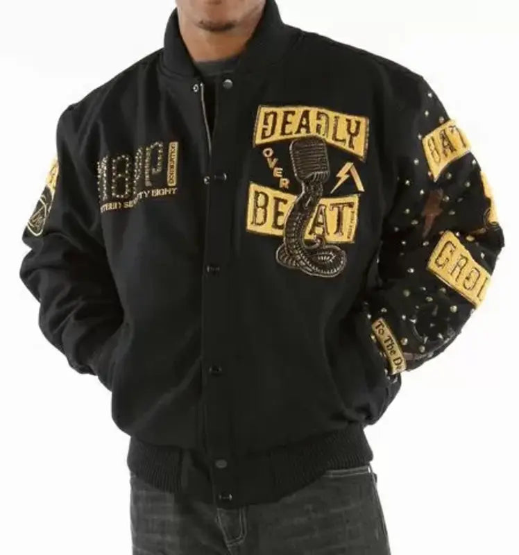 Pelle Pelle Black Heritage Wool Jacket image 1