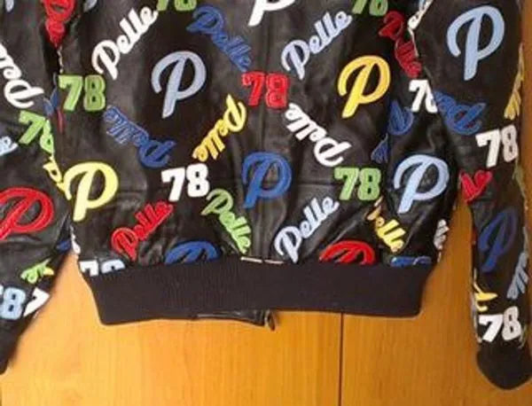 Pelle Pelle Multicolor Black Jacket image 1
