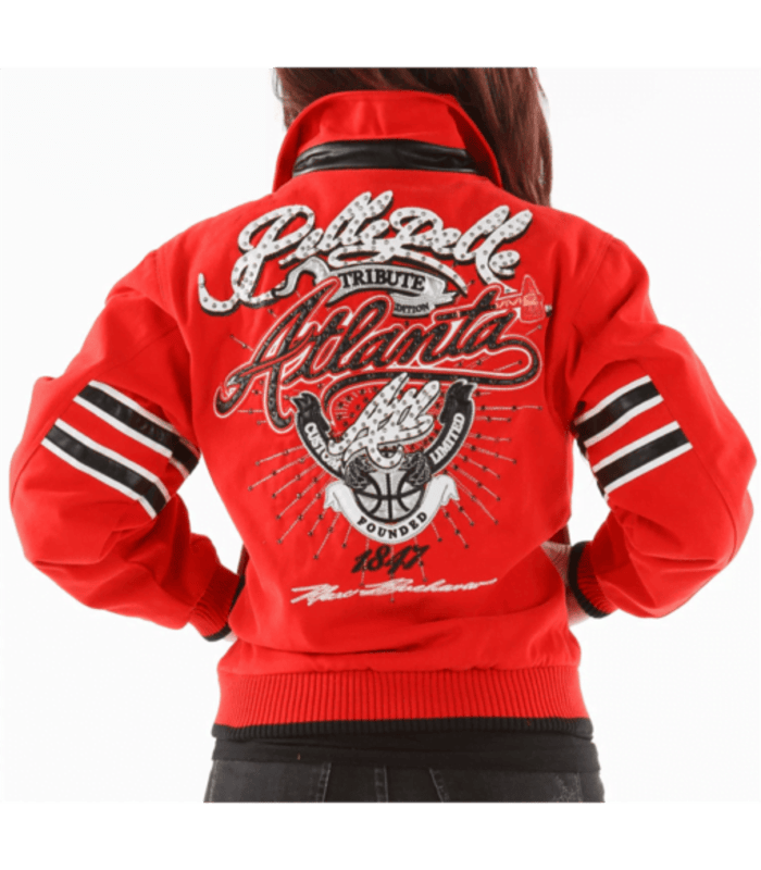 Pelle Pelle Red Atlanta Tribute Women Jacket image 0