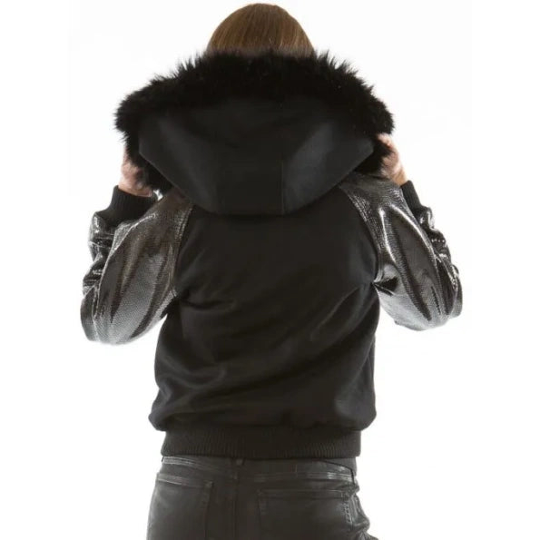Pelle Pelle Ladies Eagle Hooded Jacket image 1