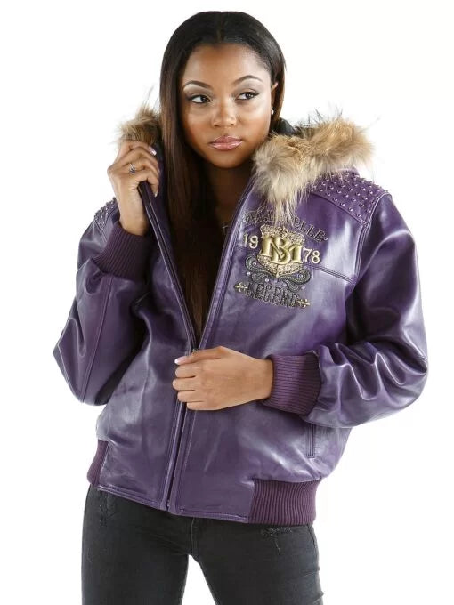 Pelle Pelle Live Like A Queen Die Like A Legend Leather Jacket image 0