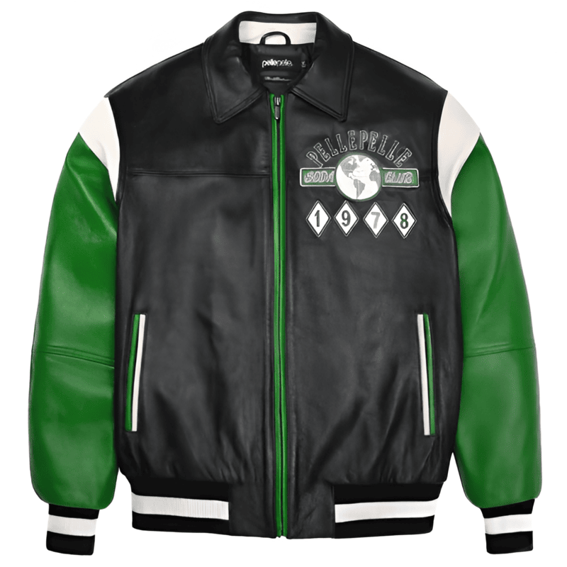 World Famous Soda Club Green Jacket image 1
