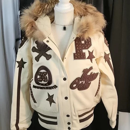 New Pelle Pelle Anniversary Edition Cream Jacket image 0