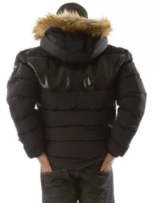 Pelle Pelle Snakeskin Bubble Coat image 1