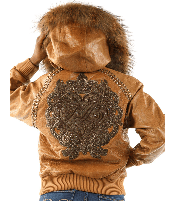 Ladies Ornate Heart Honey Cayman Jacket image 1
