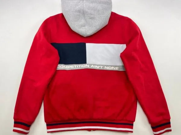 Pelle Pelle Vintage Marc Buchanan Old School Red Hoodie image 1