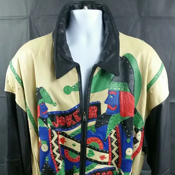 Marc Buchanan Pelle Pelle Leather Studded Jacket image 0