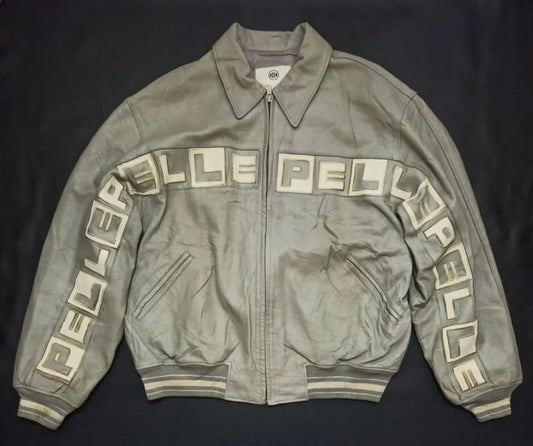 Vintage Pelle Pelle Marc Buchanan Hip Hop Rap Leather Jacket image 0