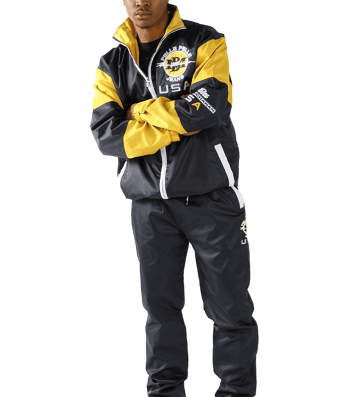 Pelle Pelle MB Jean USA Nylon Tracksuit image 0
