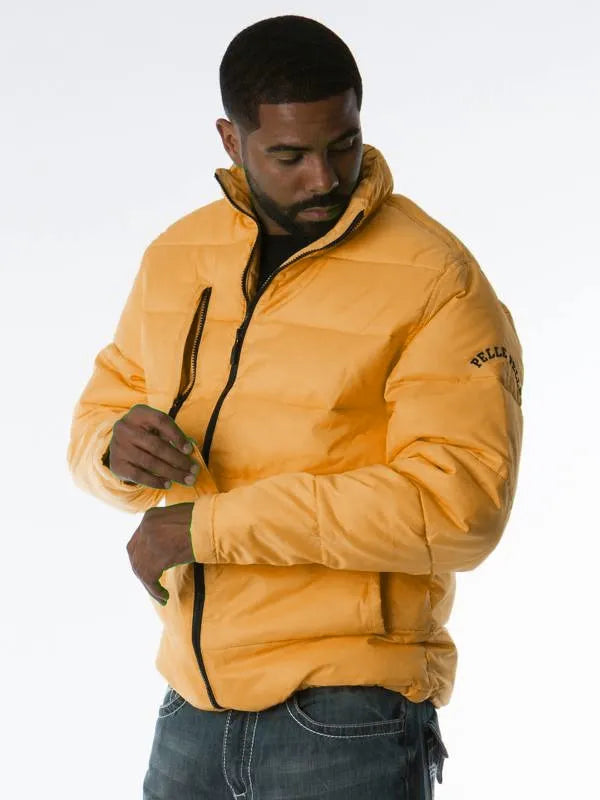 Pelle Pelle Mens March Buchanan Mustard Puffer Jacket image 0