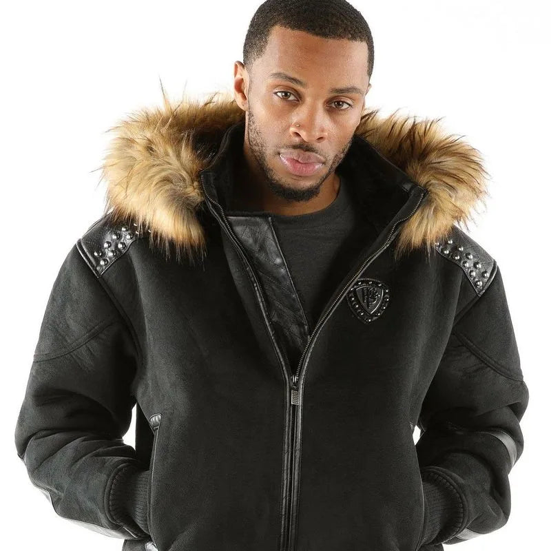 Pelle Pelle Fur Hooded Jacket image 0