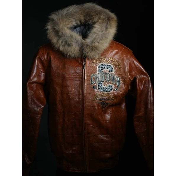 Pelle Pelle Chi-Town Brown Leather Jackets image 0