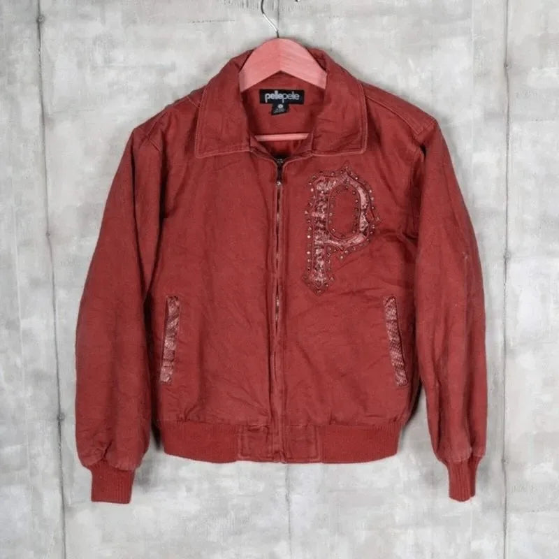 Pelle Pelle Marc Buchanan Womens Vintage Dark Brown Jacket image 0