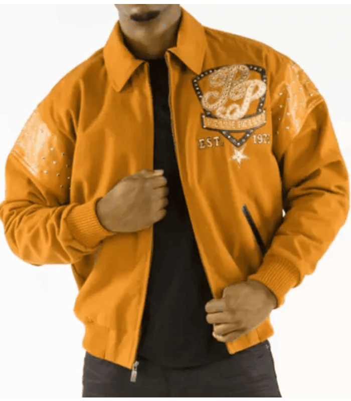 Pelle Pelle Mustard King Of Thrones 1978 Jacket image 0