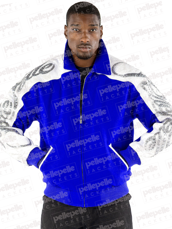 Pelle Pelle Scripted Dark Mens Jacket image 0