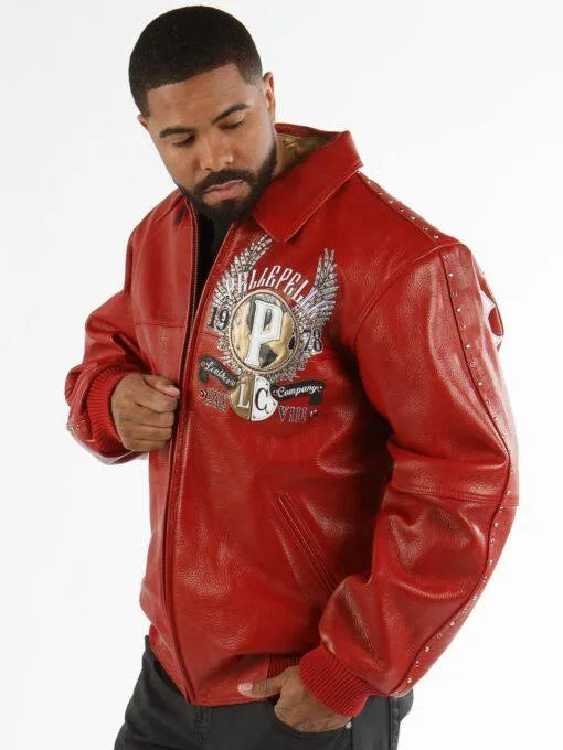 Pelle Pelle World Famous Legend Red Jacket image 0