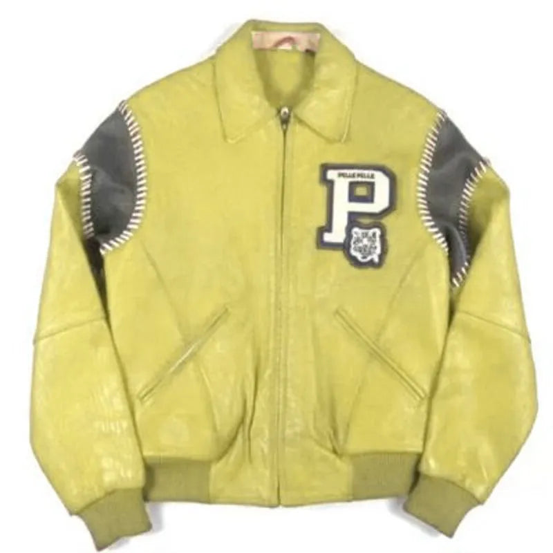 Pelle Pelle Vintage Yellow Leather Jacket image 0