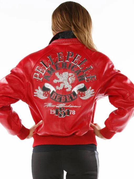Ladies Pelle Pelle American Rebel Jacket image 0