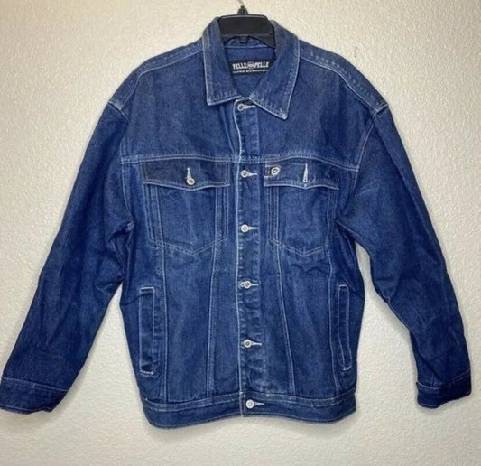 Vintage Pelle Pelle Denim Blue Jacket image 0